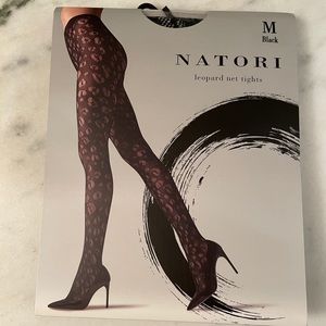 Natori Leopard Net Tights